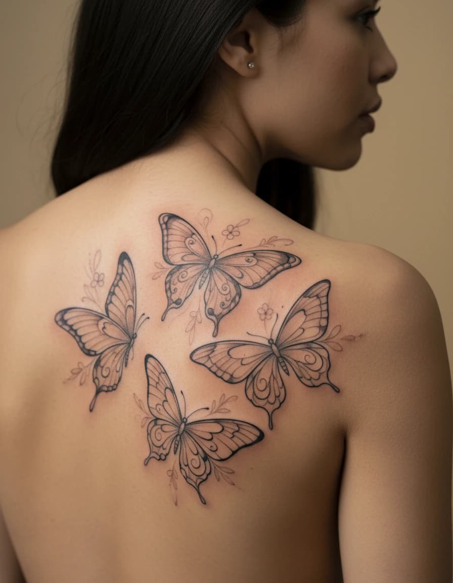 Tatouage de papillon
