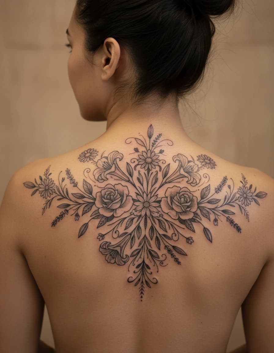 Idées de tatouages de fleurs