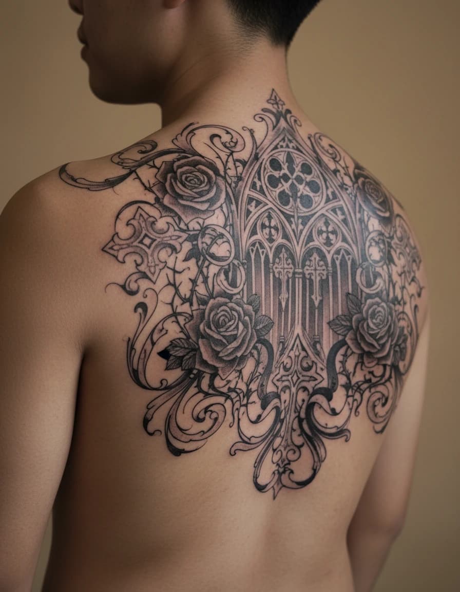 Tatouage gothique