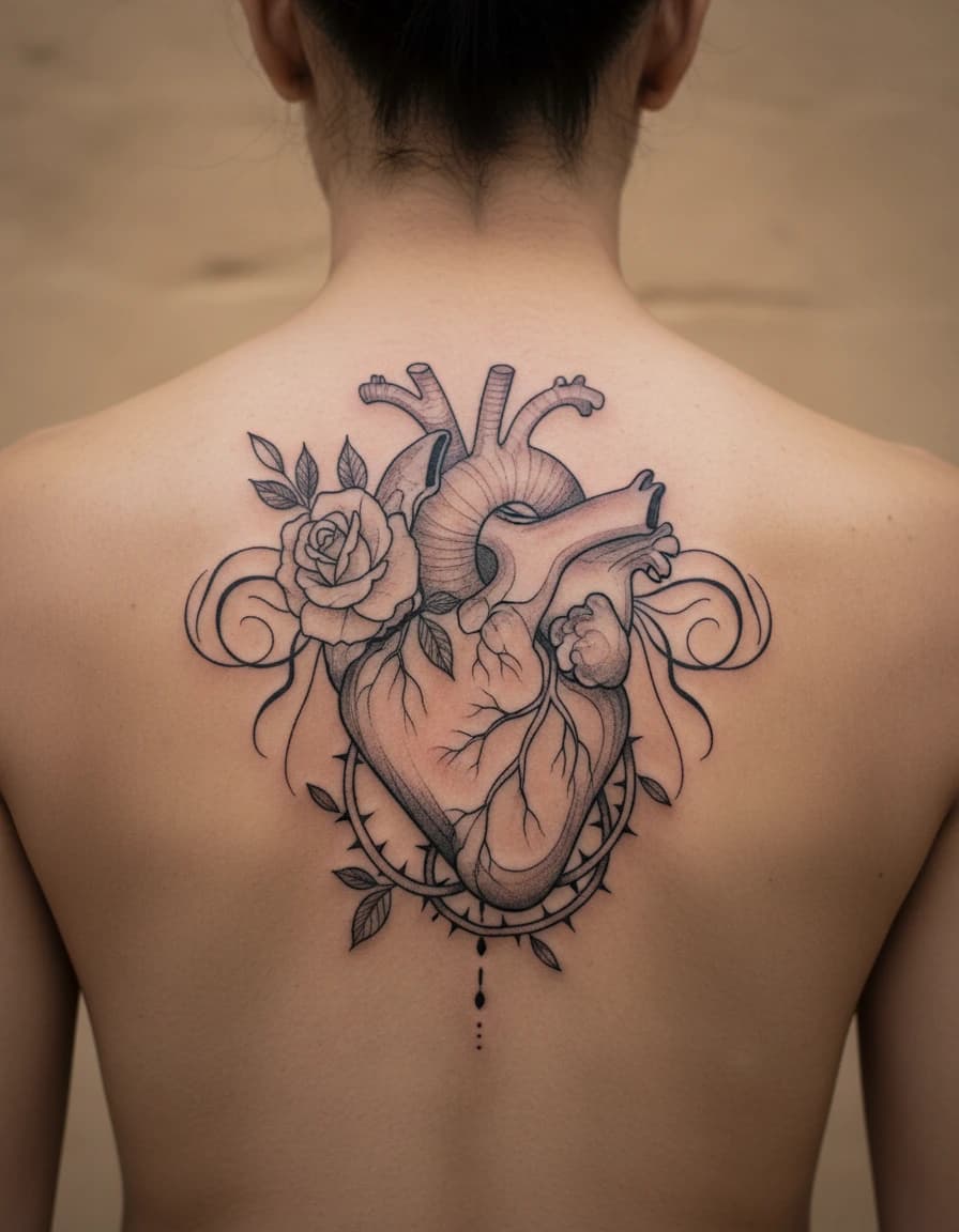 Tatouage de cœur