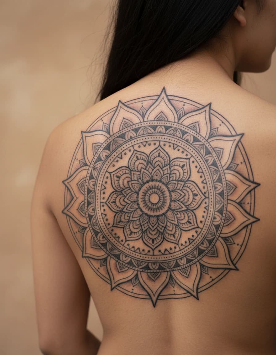 Tatouage mandala