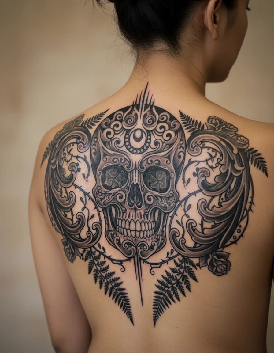 Tatouage de crâne