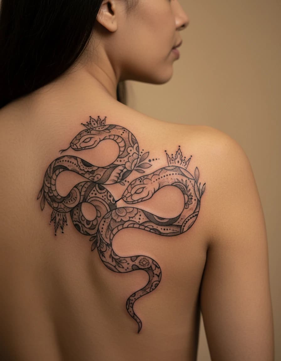 Tatouage de serpent